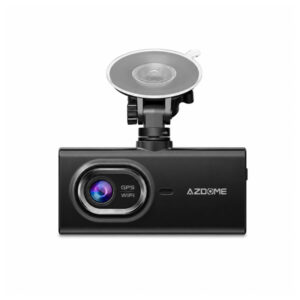 AZDOME M560 3 Channel 4K Dash Cam, 4" IPS Touchscreen Built-in eMMC 128GB , WiFi, GPS 24H Parking Mode, IR Night Vision, G-Sensor Car Dash Cam